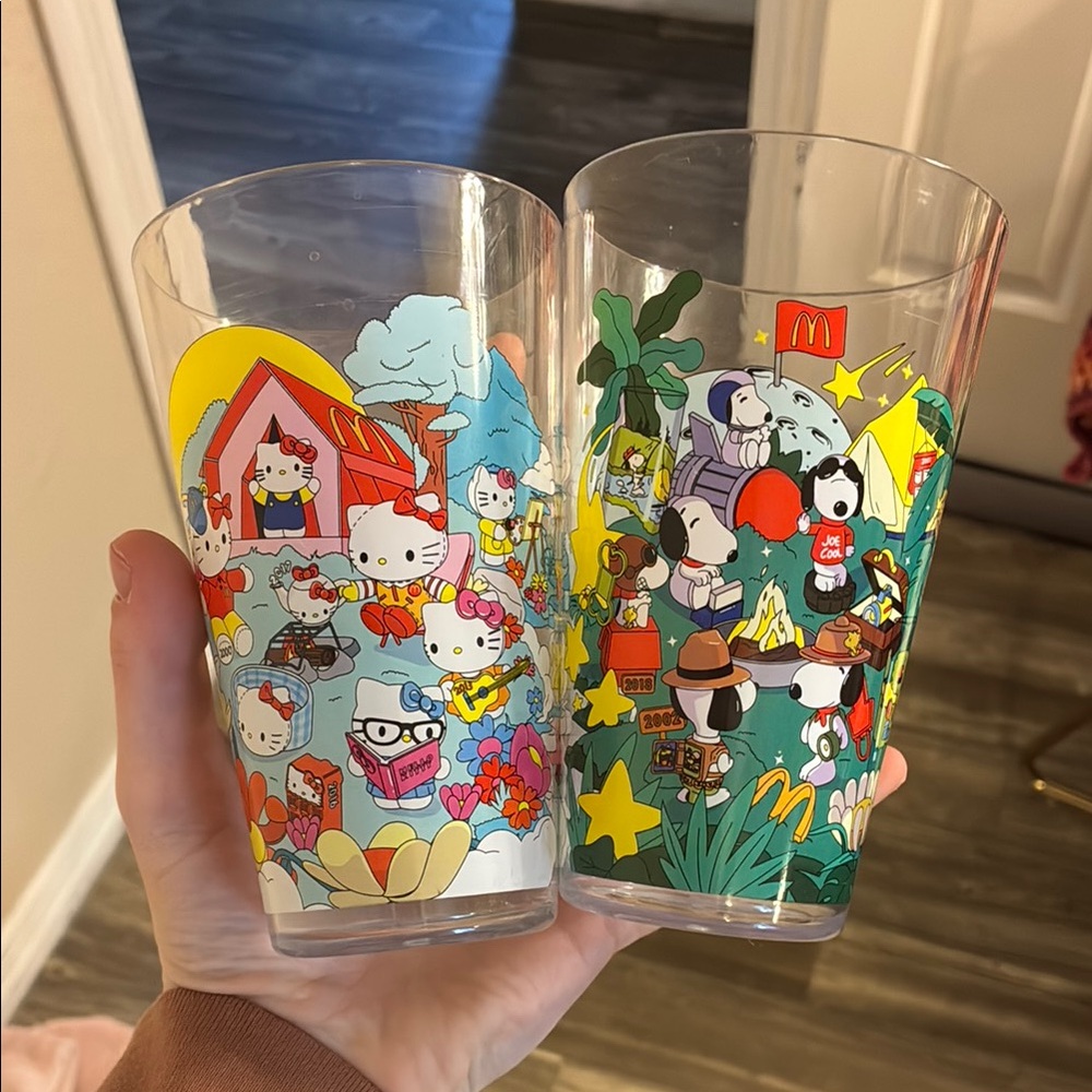 Hello Kitty and Friends McDonald’s Cup Set